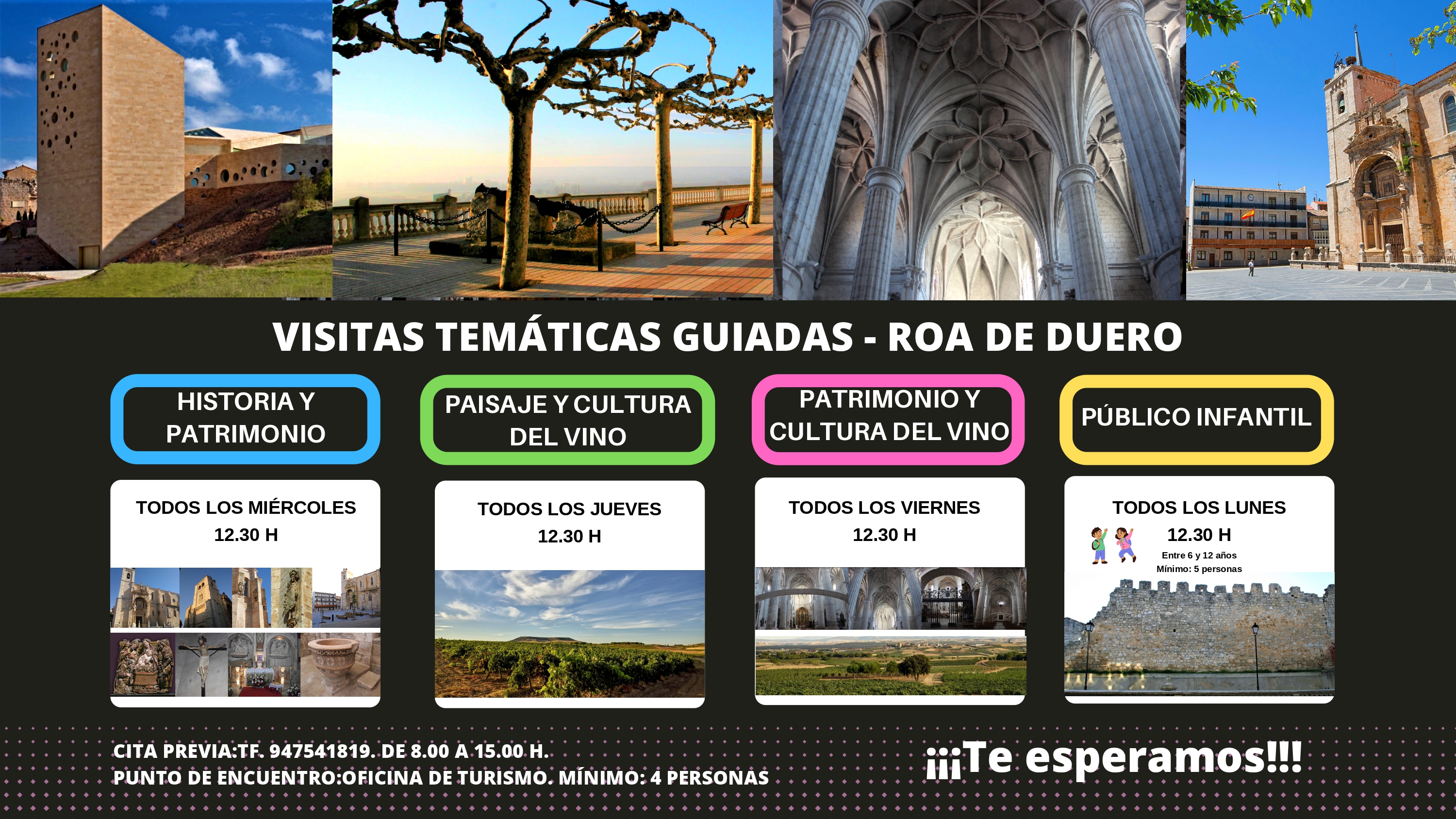 COMIENZAN LAS VISITAS TEMÁTICAS GUIADAS