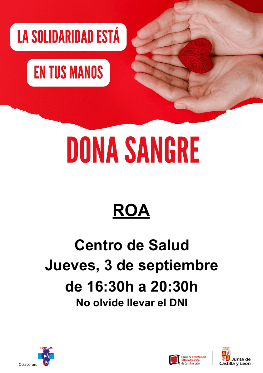 RECORDATORIO DONACIÓN DE SANGRE 