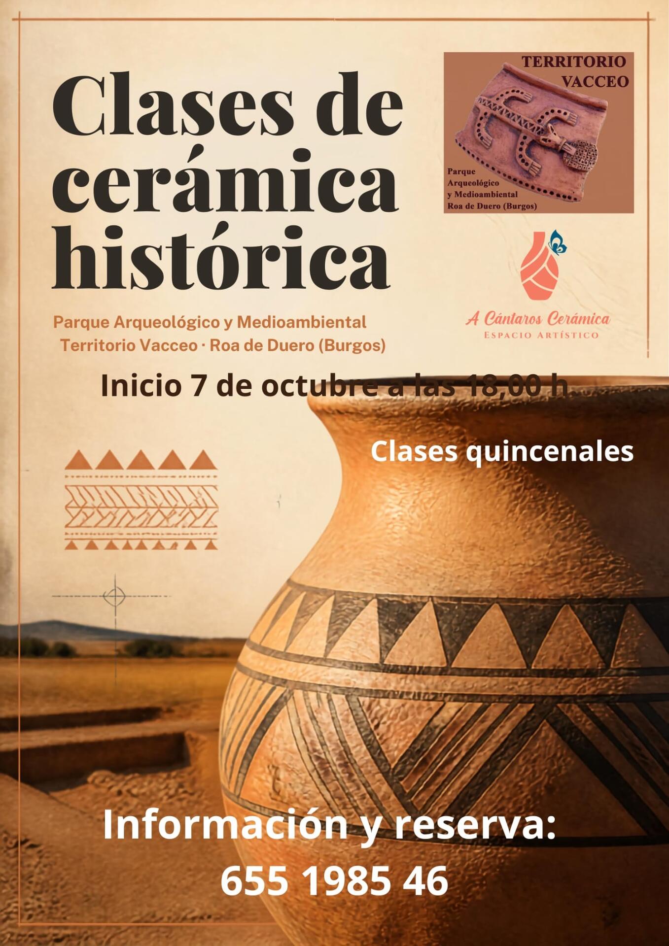 CLASES DE CERÁMICA HISTÓRICA 