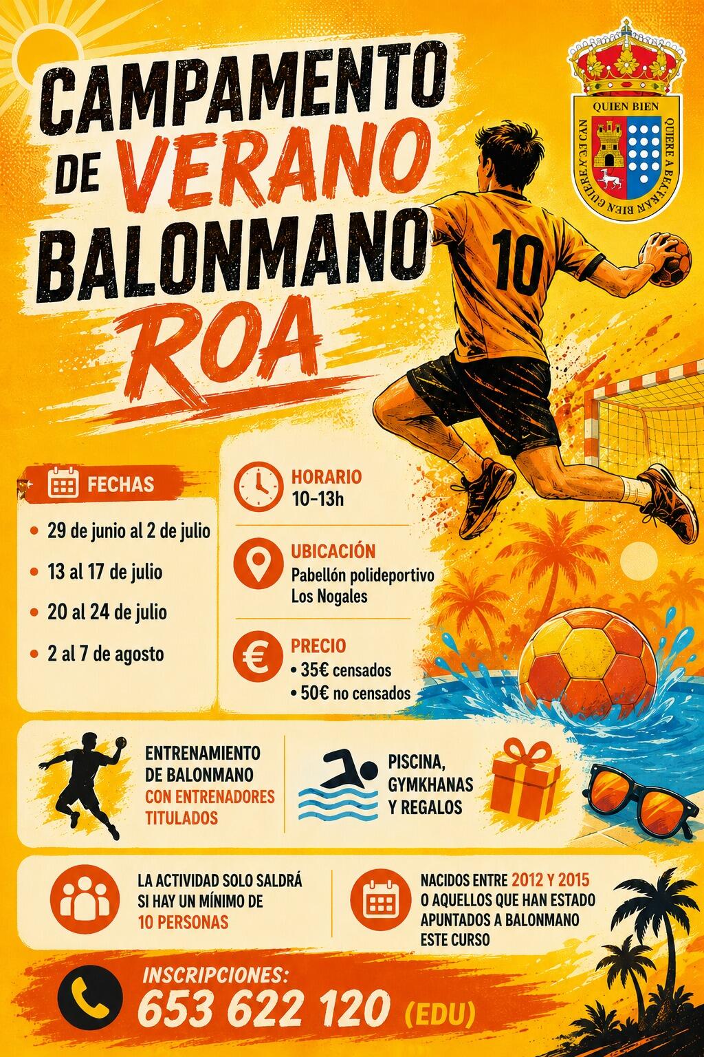 Campus de Balonmano Roa 2026