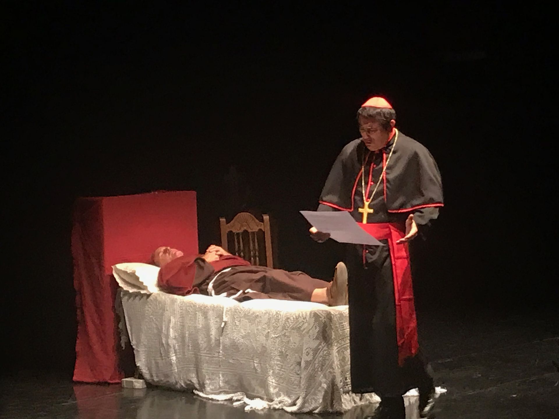 ¡Brillante actuación la de ayer! "Cisneros y su tiempo"