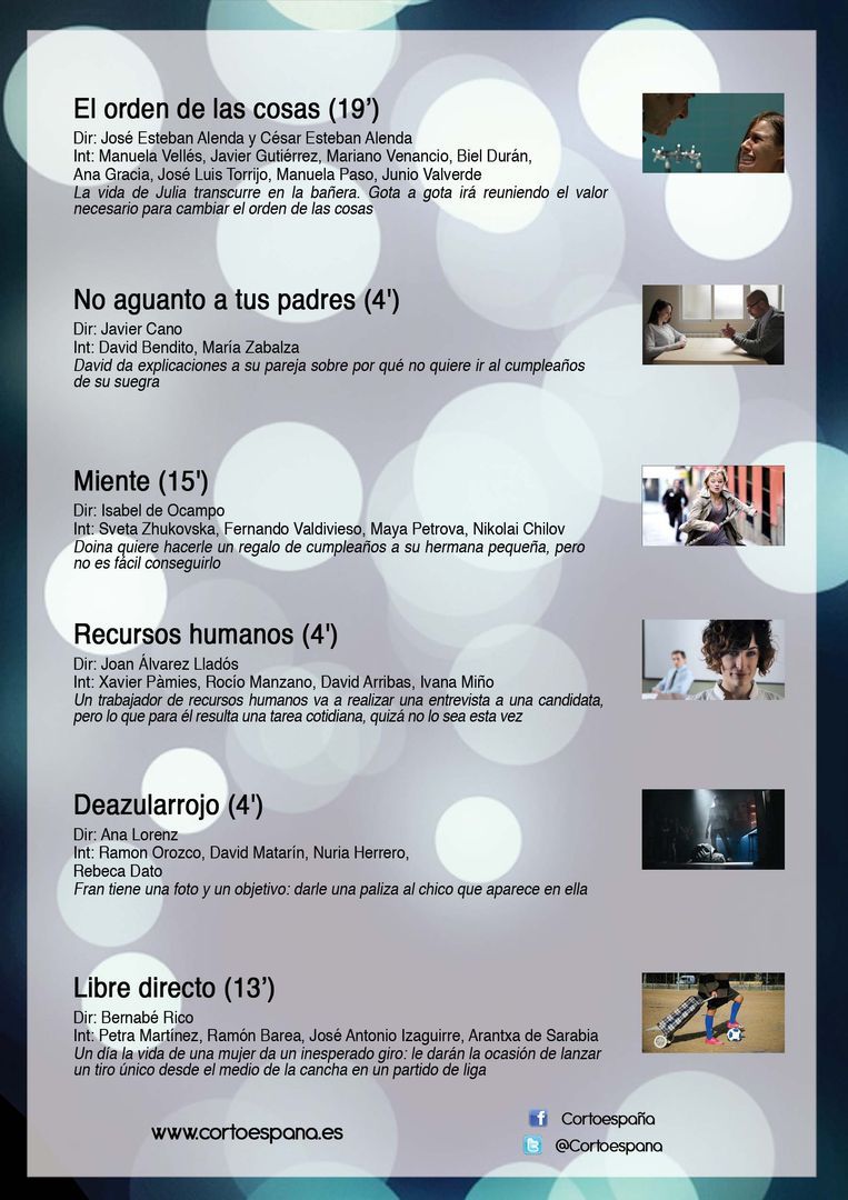 CICLO DE CORTOMETRAJES CONTRA LA VIOLENCIA DE GÉNERO Y DIRIGIDOS POR MUJERES