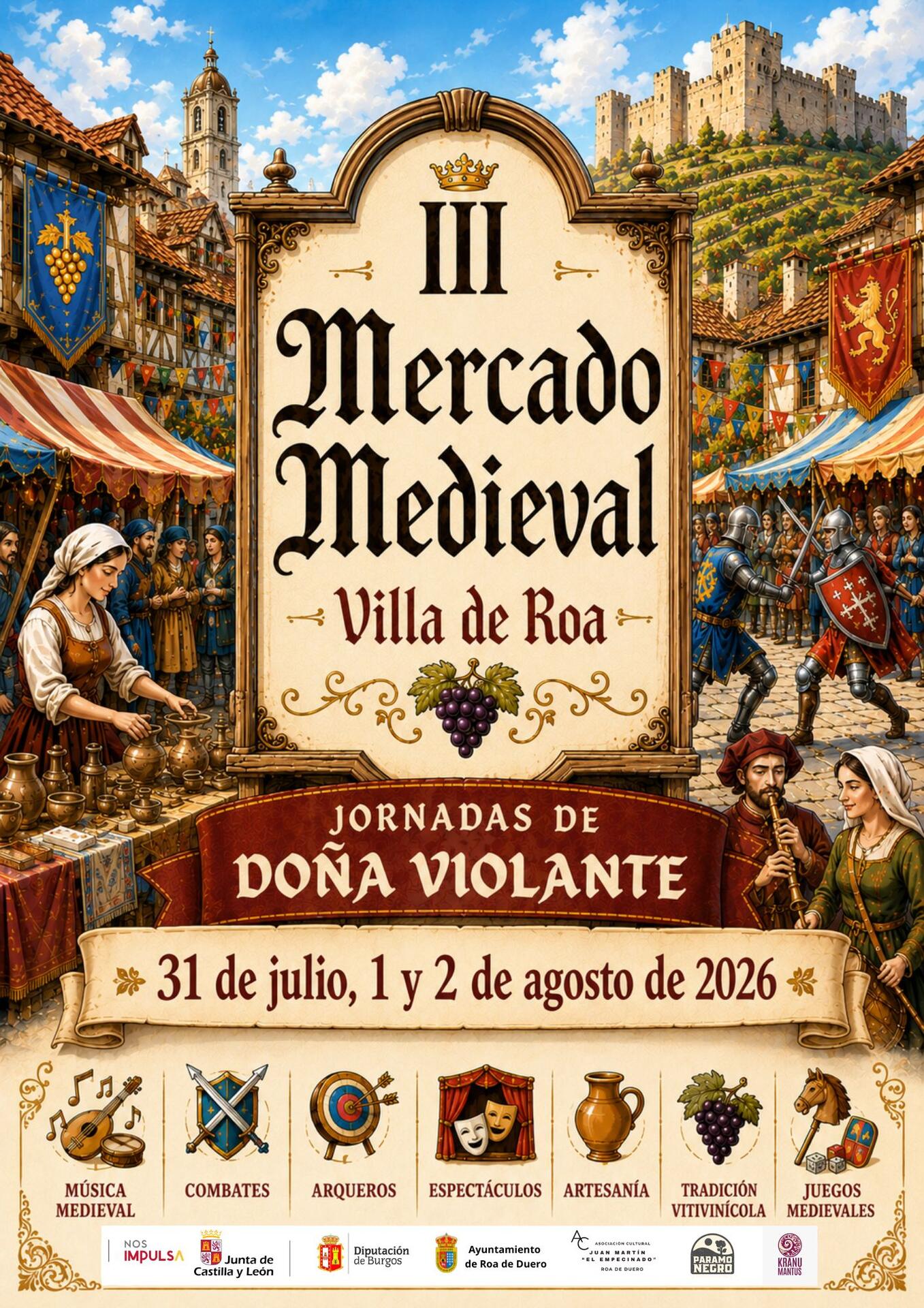 III Mercado Medieval Jornadas de Doña Violante